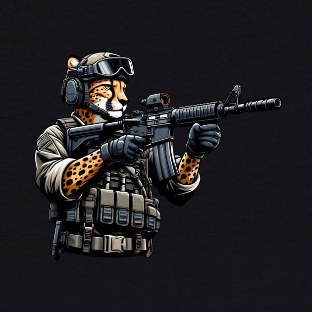 Tactical Tiger by Rawlifegraphic